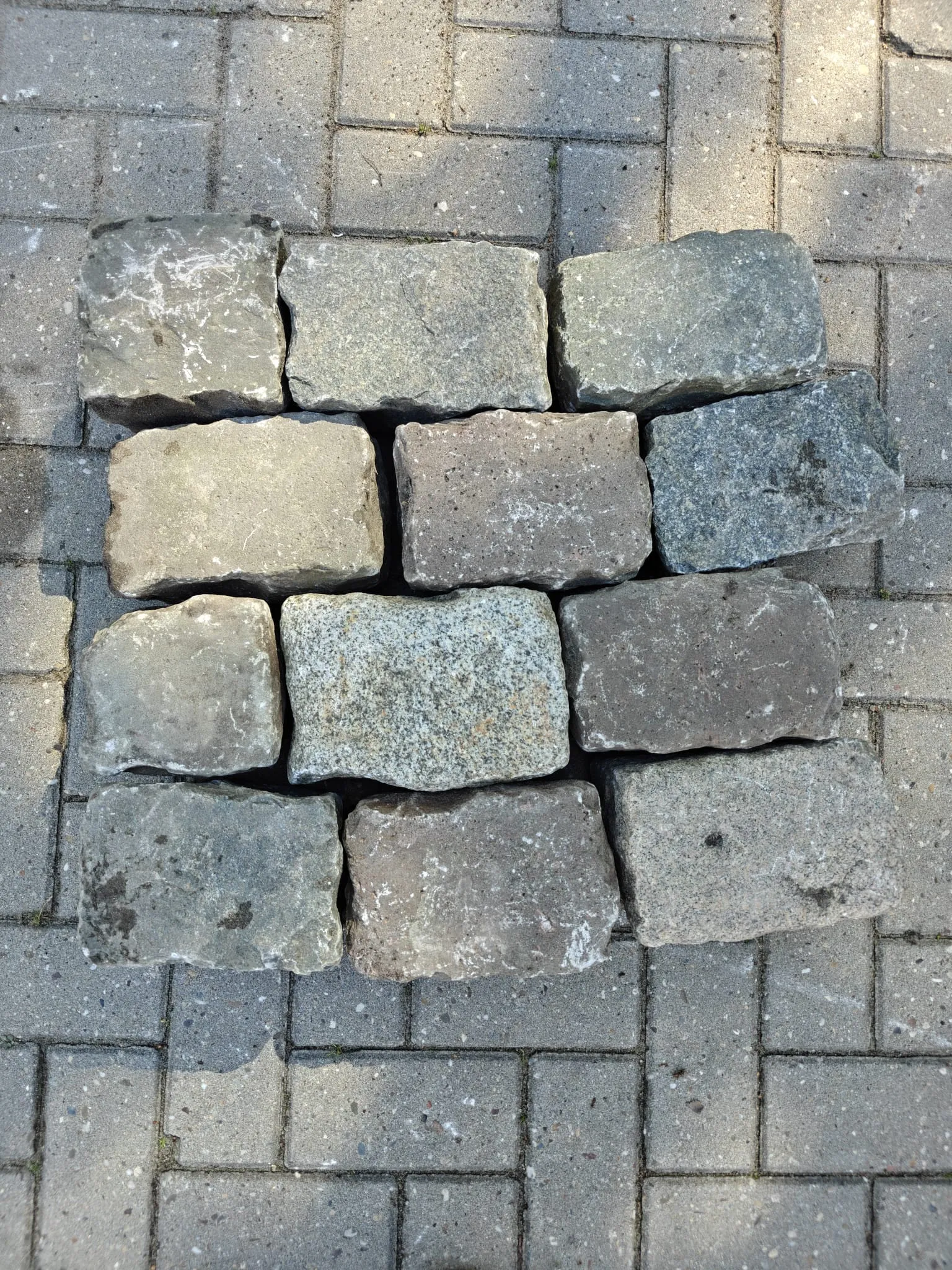 Natuursteenkeien 12x25x14