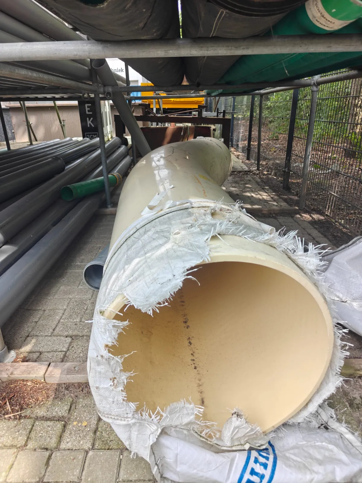 PVC-U Bocht 22 CR 630 PN8 SV